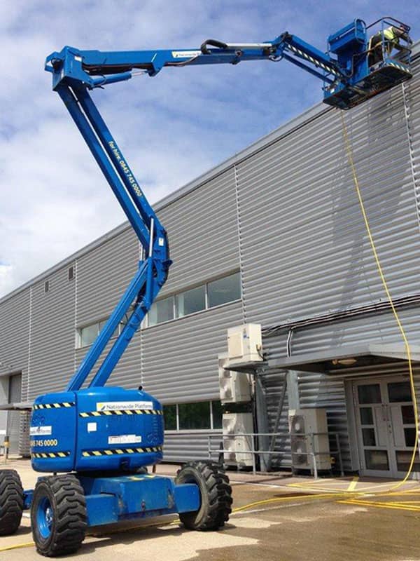 Commercial cleaning at height